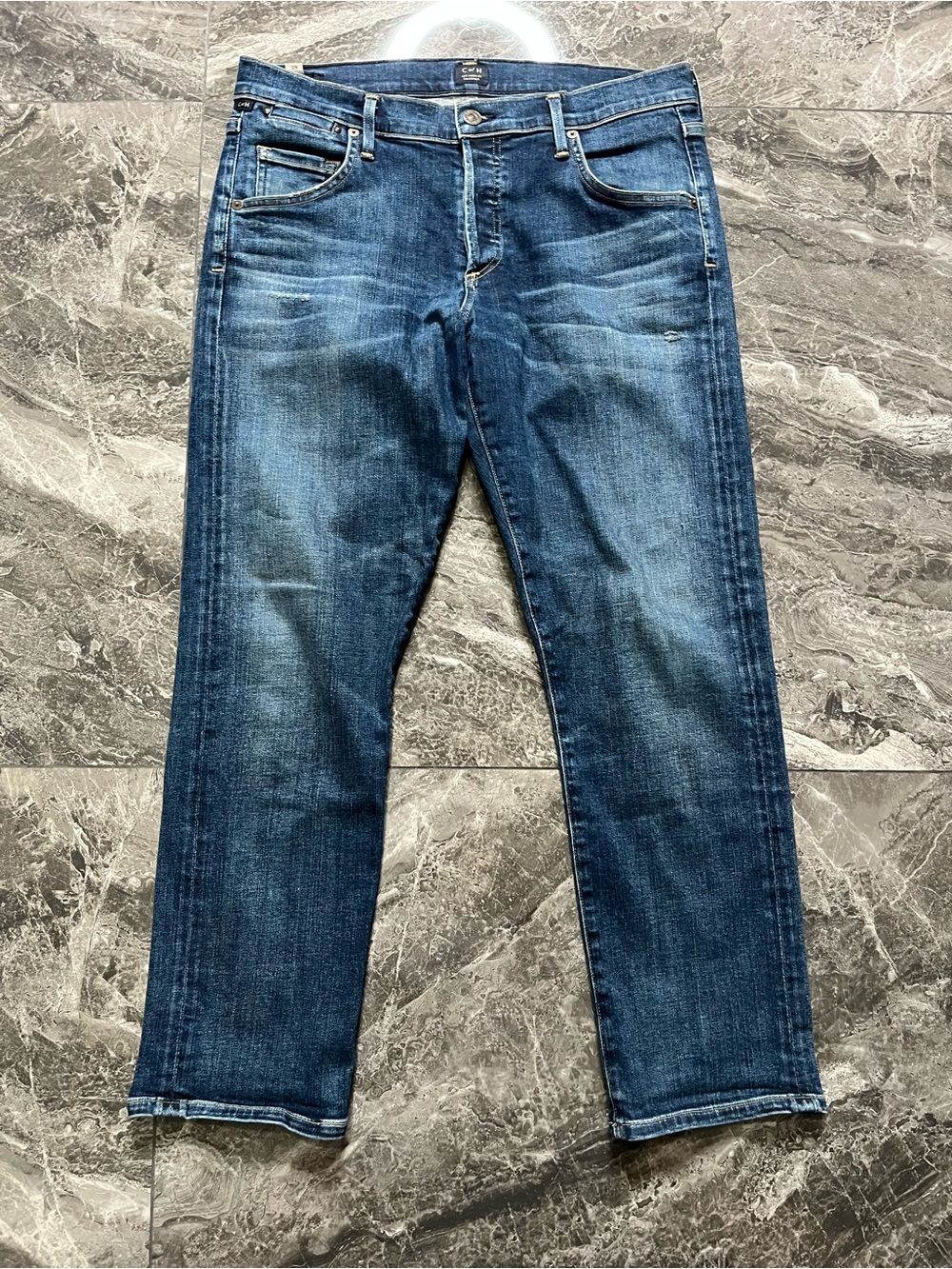 Citizens Of Humanity Emerson Slim Boyfriend Jeans Womens Size 29 Dark Wash USA